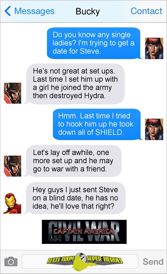 Captain America dating