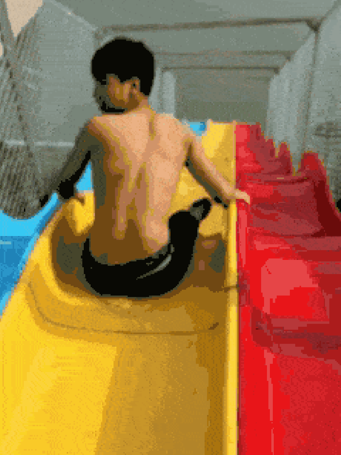 Water slide test