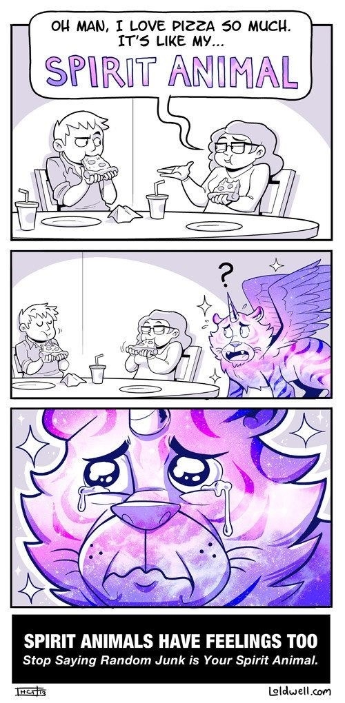 Pizza isn't an animal