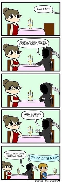 Speed dating is dangerous