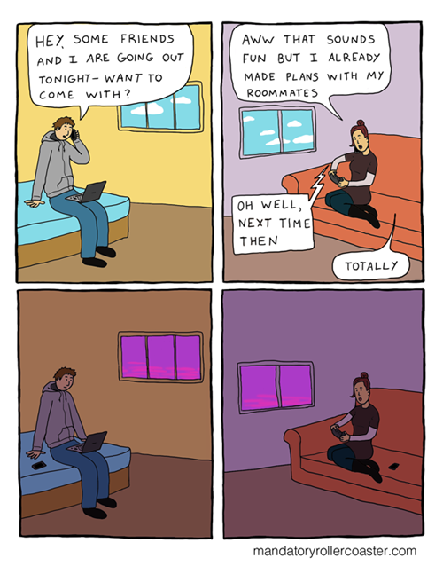 Introvert's dating ritual