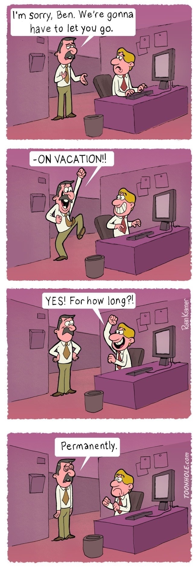 Nice way to fire someone