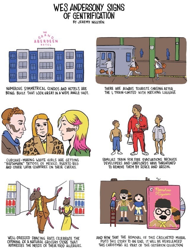 Signs of gentrification