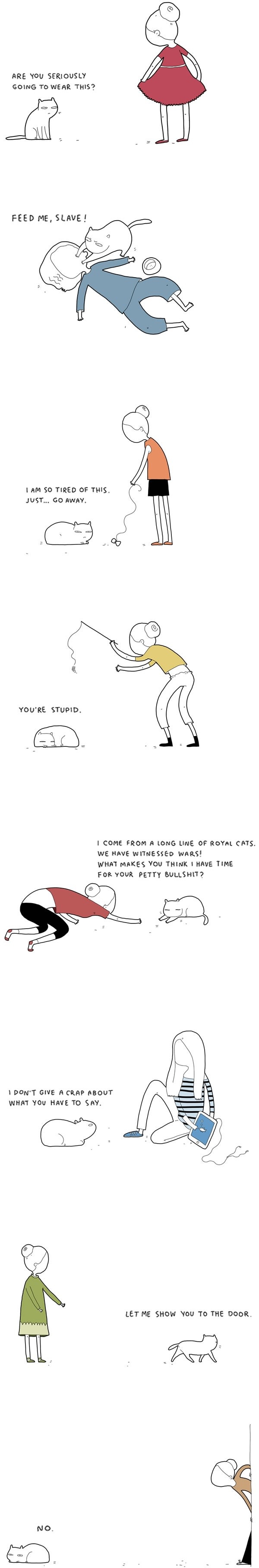 If your cat could speak