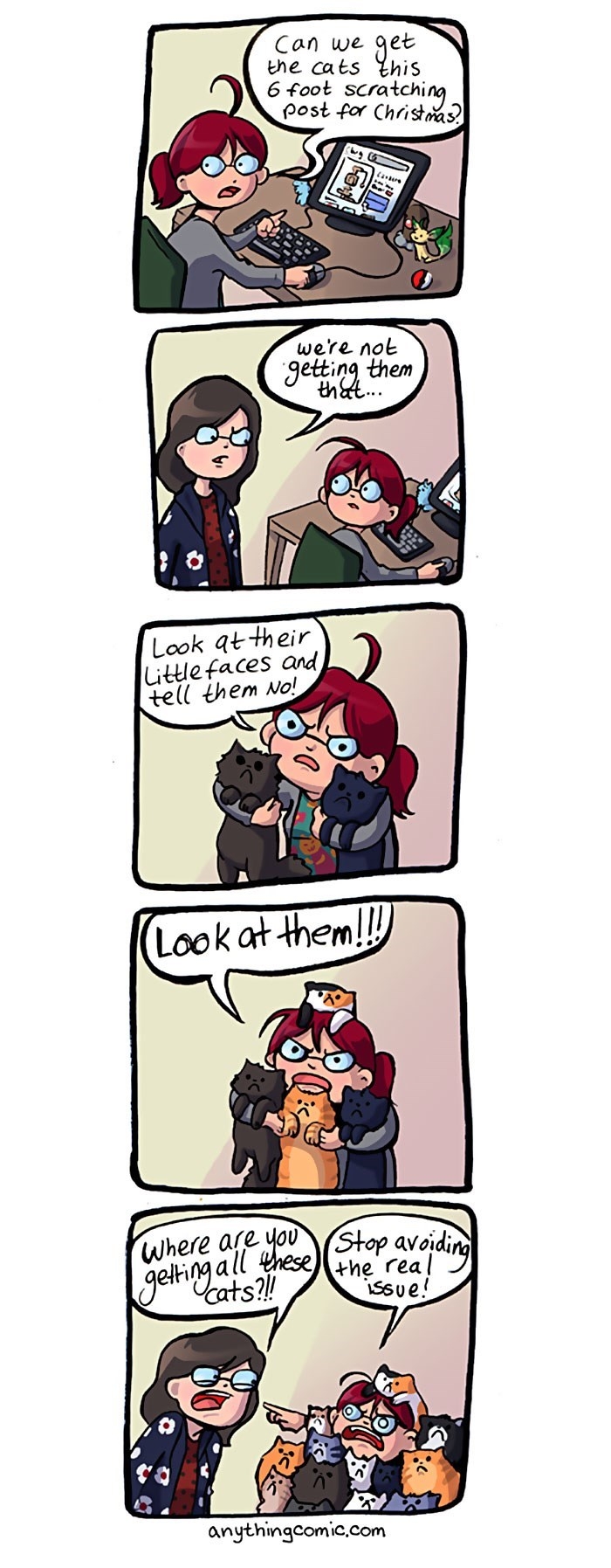 Scratching post for cats