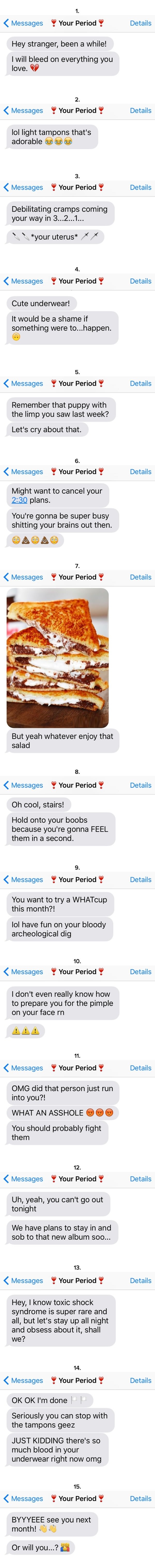 B*tchy texts from period