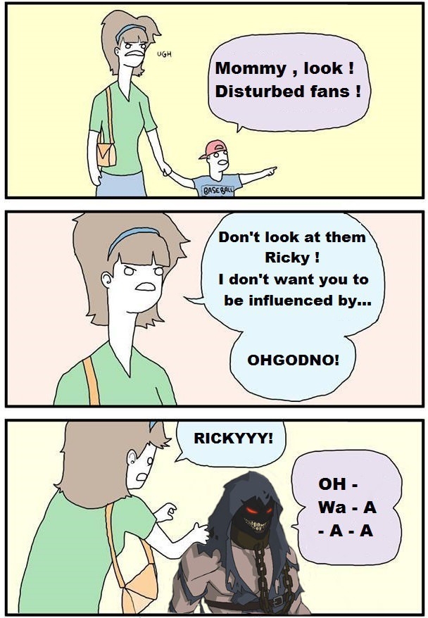 Poor little disturbed Ricky