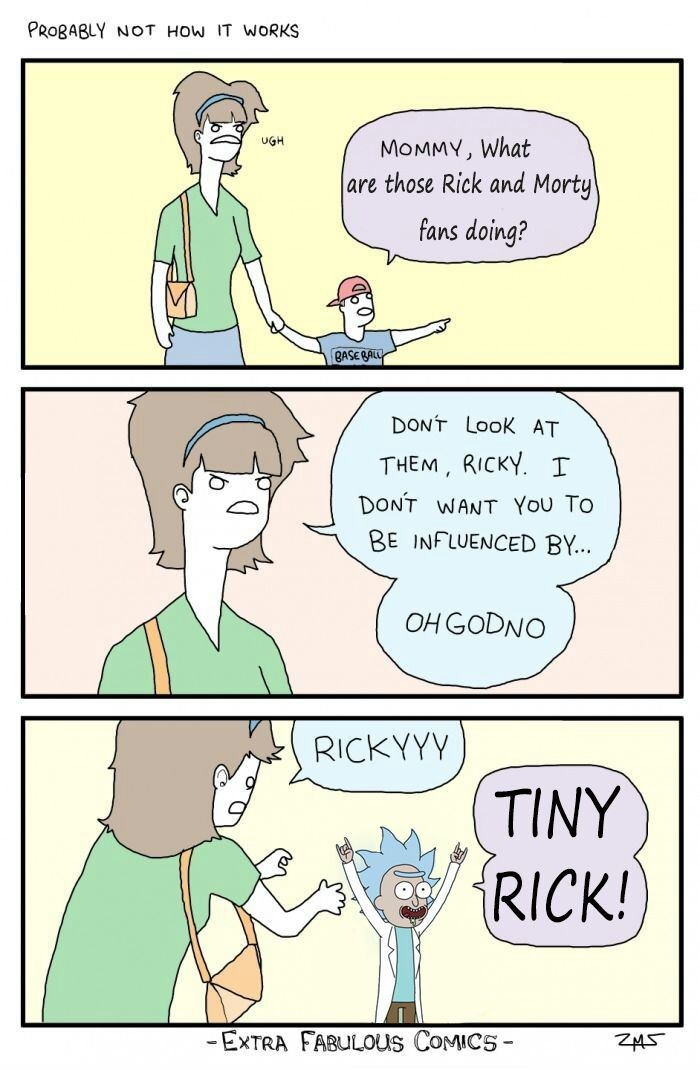 Tiny Rick!