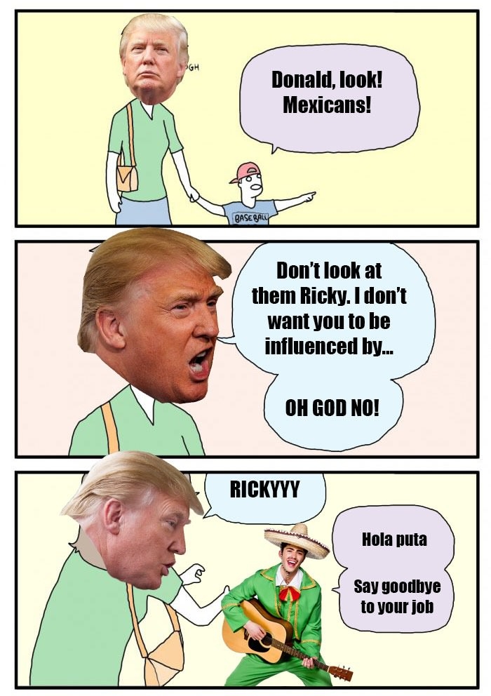 Donald Trump vs Mexicans