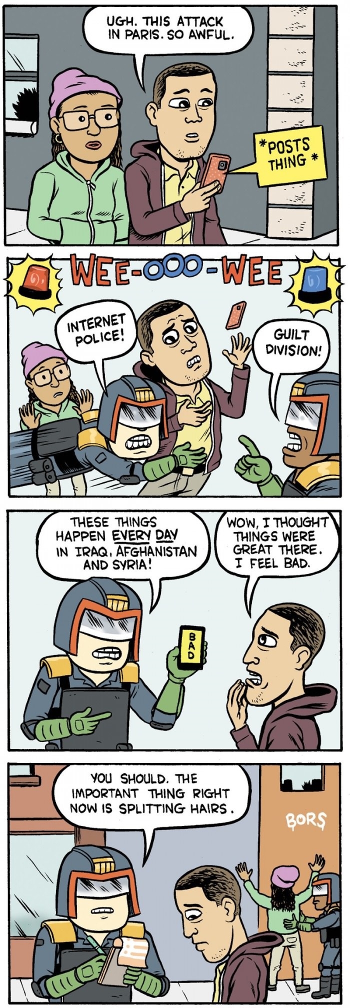 Paris attacks meet fb