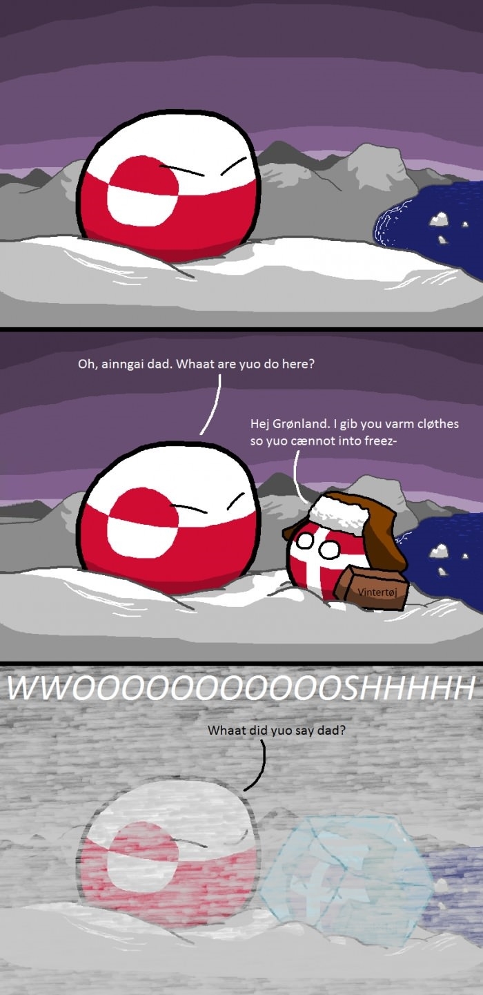 Greenland's usual weather