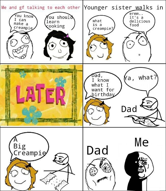How to traumatize dad