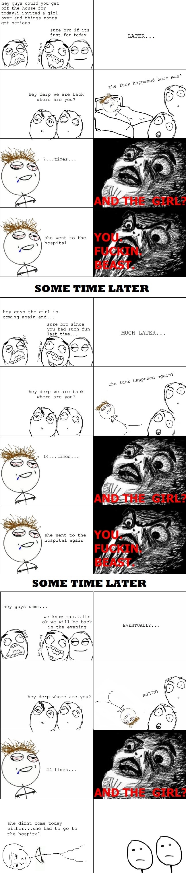 Inviting girl gone wrong