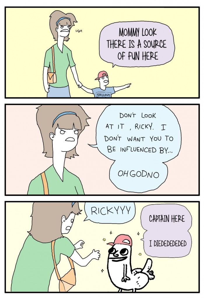 Poor Ricky..