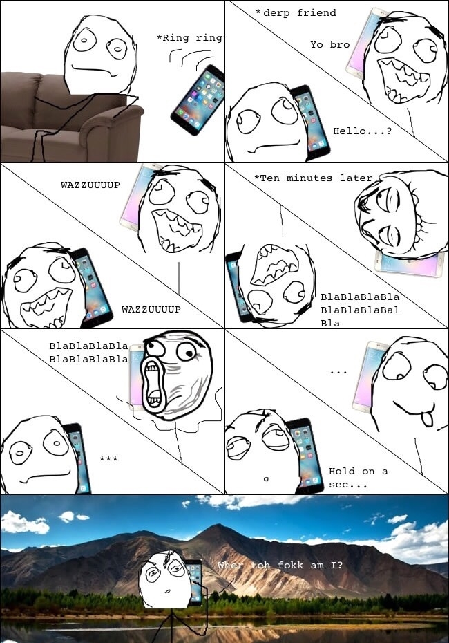 Where the f**k am I??