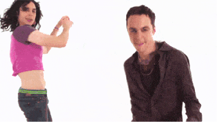 Sheldon getting down