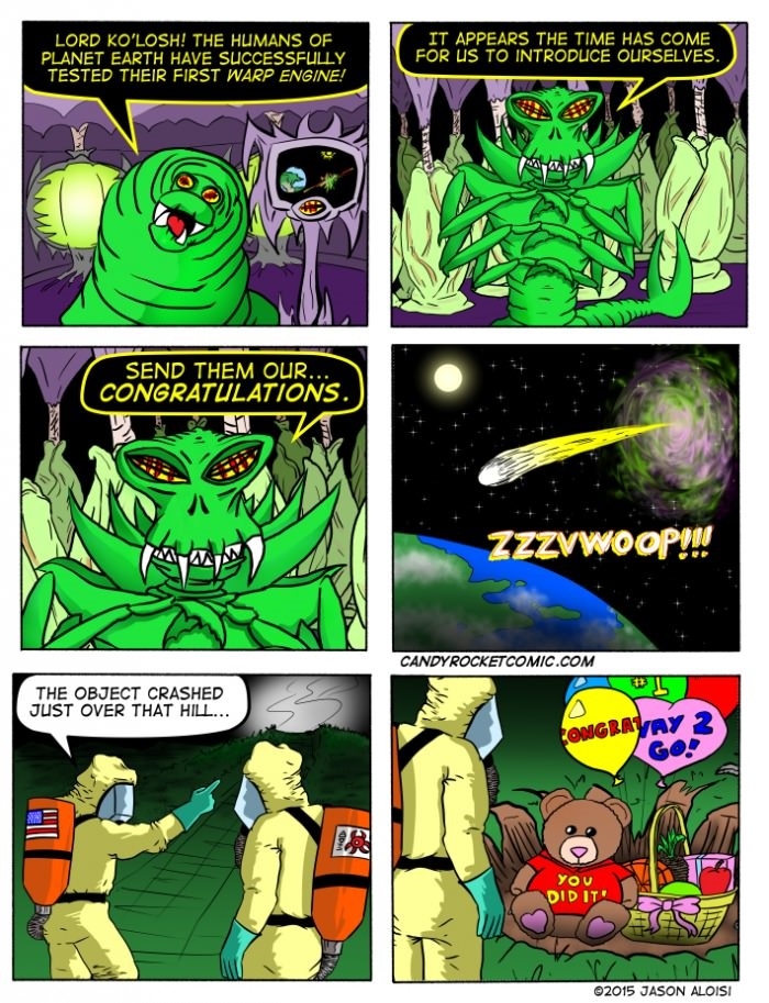 Send them our congrats