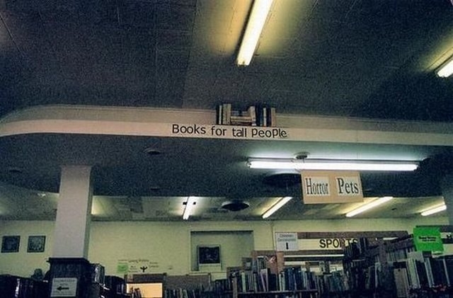 Books For Tall People