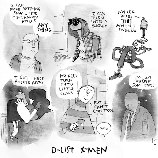 X-Men, the D-list