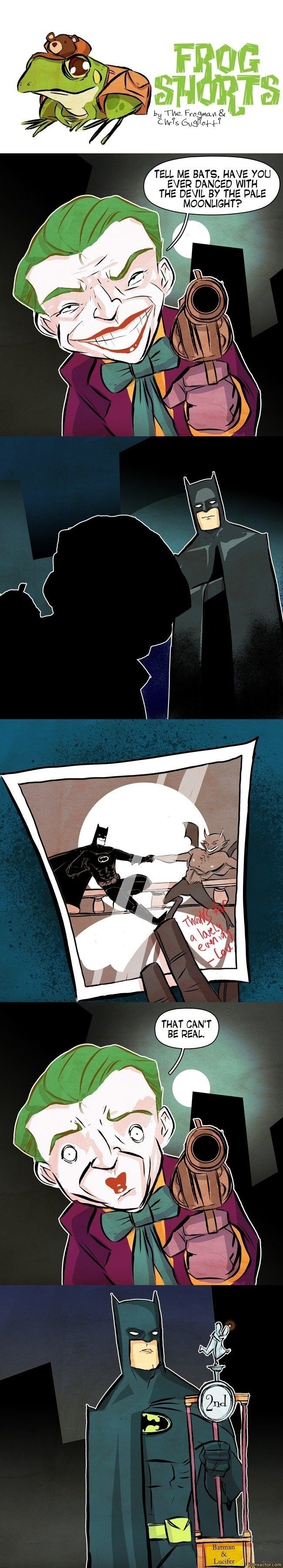 Batman's always prepared