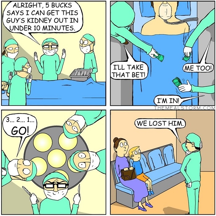 Everybody lost that bet