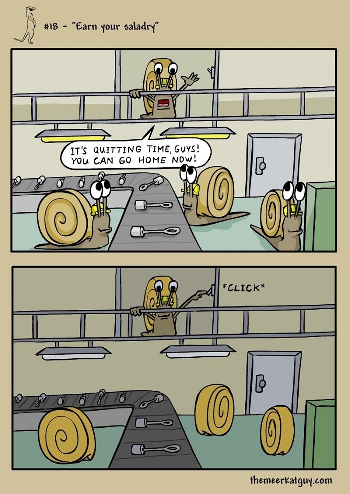 The commute is so easy