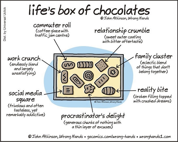 Life's box of chocolates