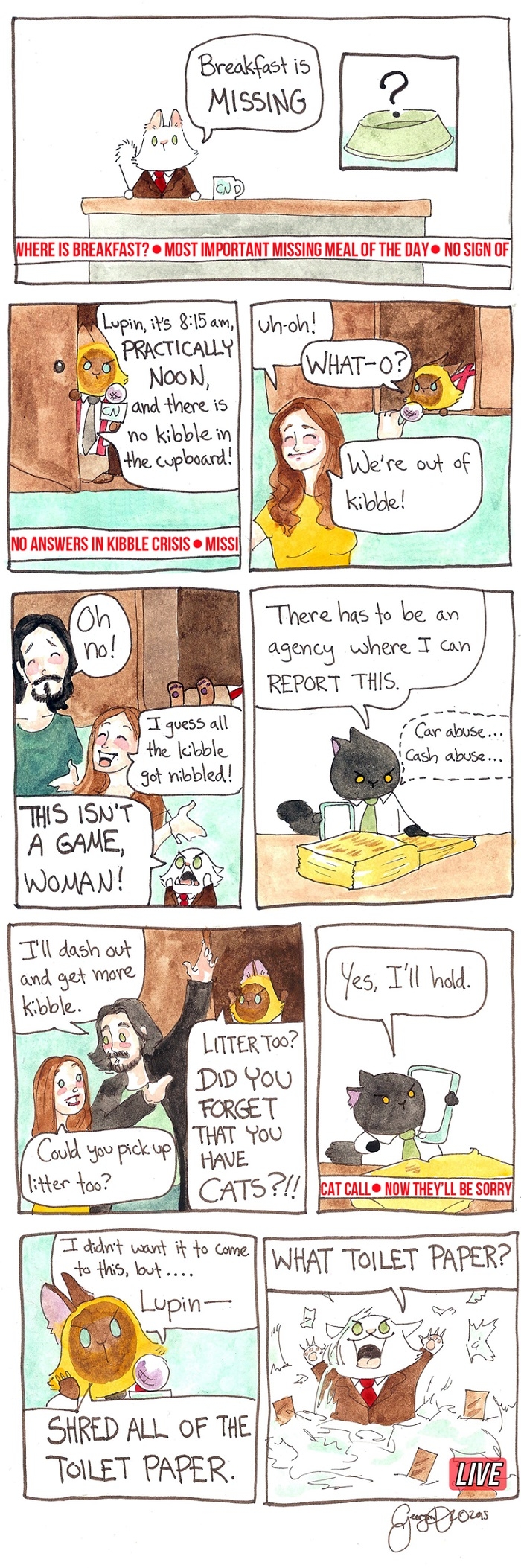 Breakfast is missing!