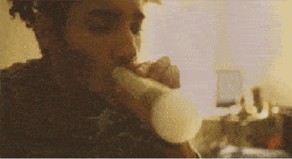 Smoke bubble juggle