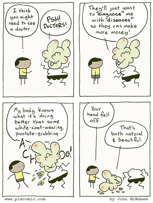 Arguing about doctors