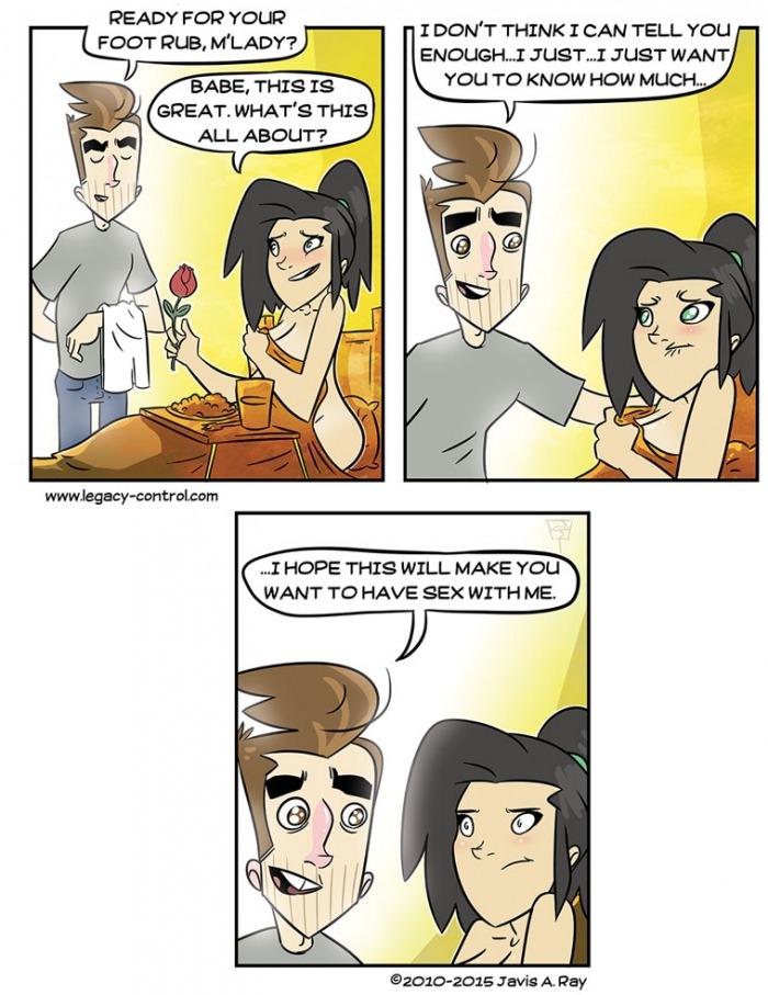 Let her know how your feel