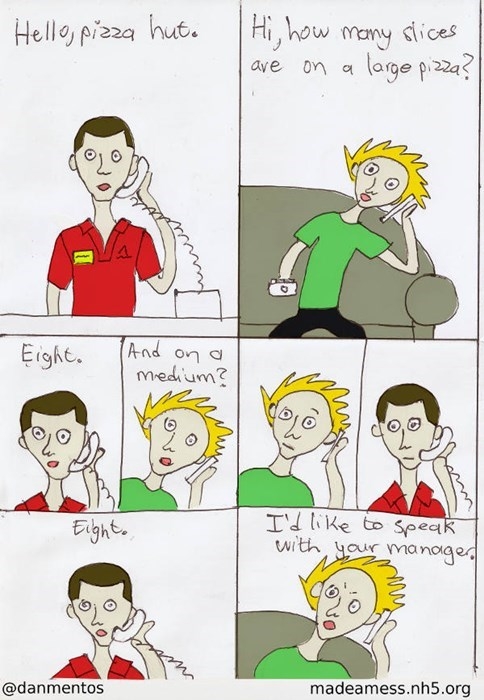 Pizza places are rip offs