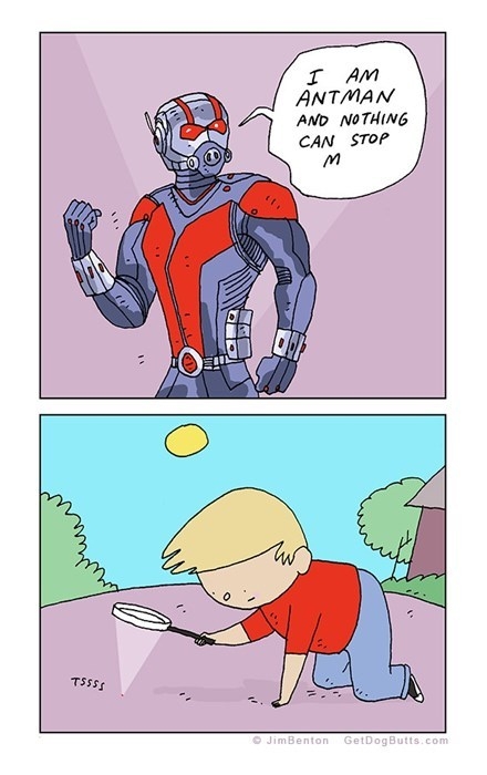 Ant Man's weakness