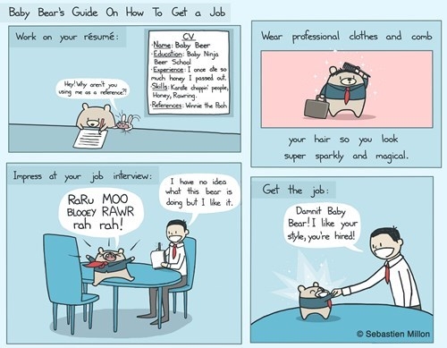 Getting a job is so easy