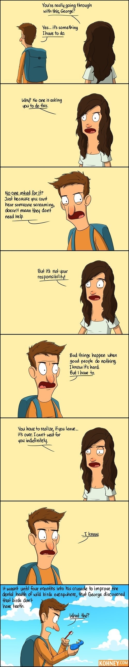 It's not your responsibility