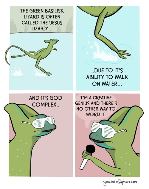 The Yeezus Lizard