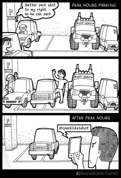 The drama of parking