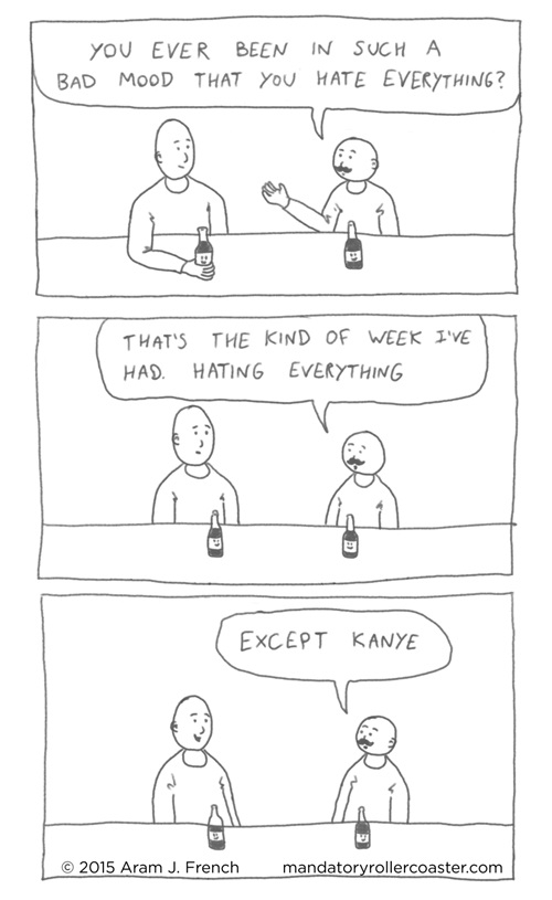 Upper limit of a bad mood