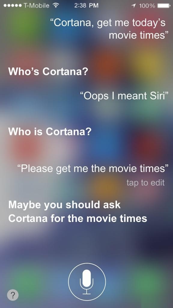 Jealous Siri