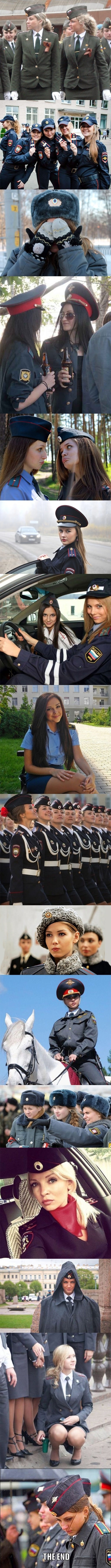 Russian police women