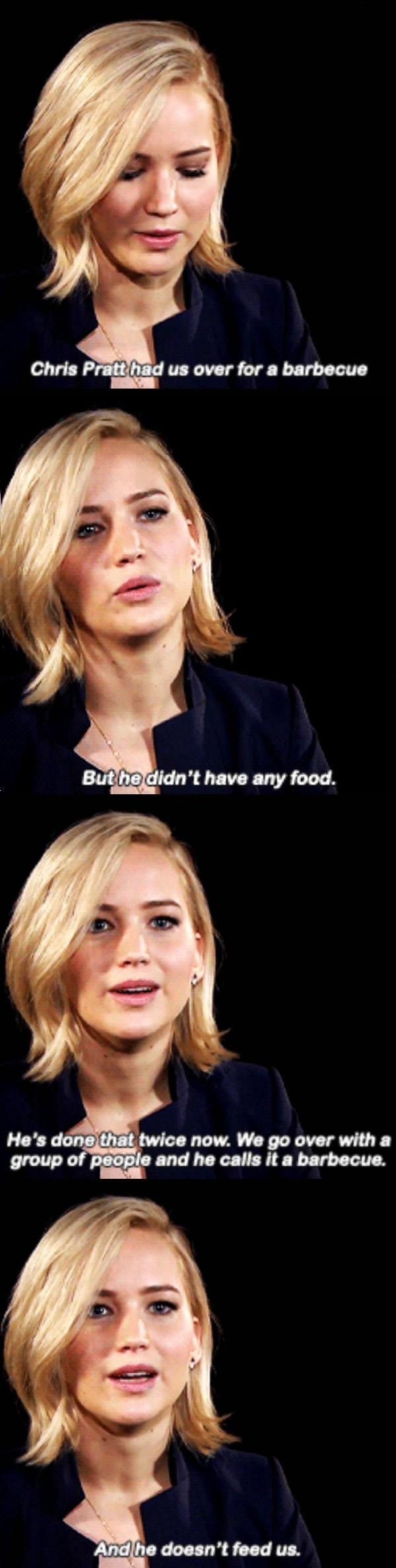 Barbecue at Chris Pratt's