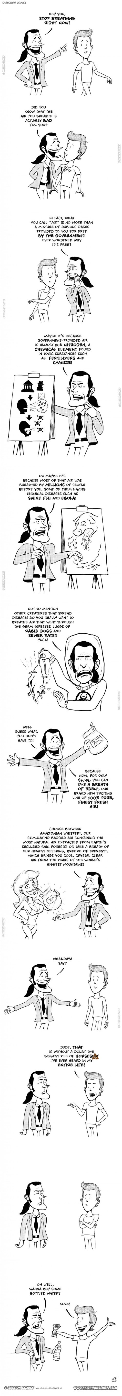 A sucker born every minute