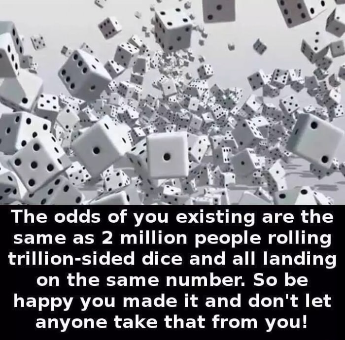 Consider yourself lucky