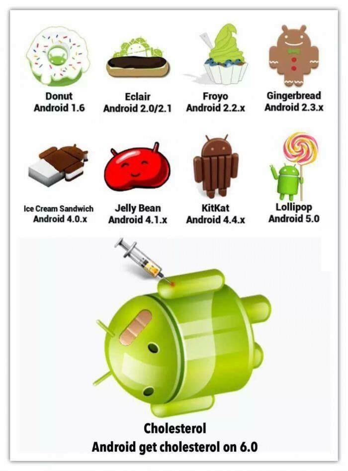 Android versions