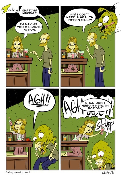 Every time I play RPG