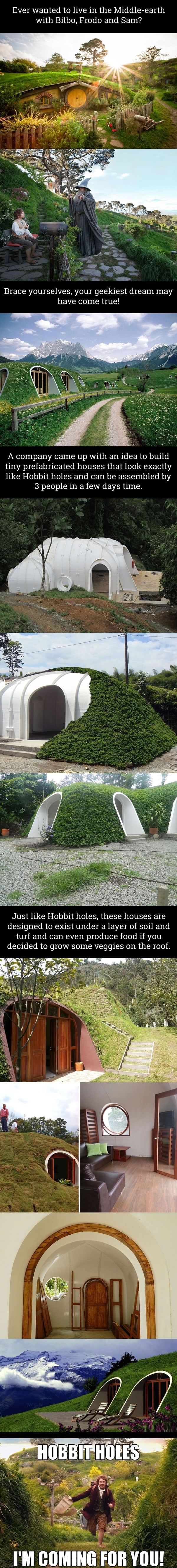 Hobbit houses