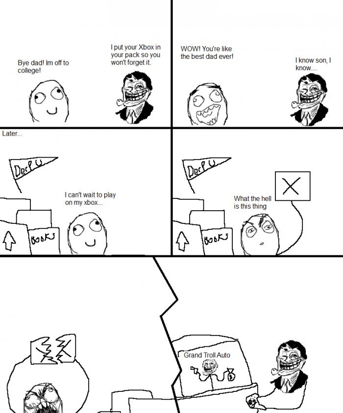 Don't forget it, son