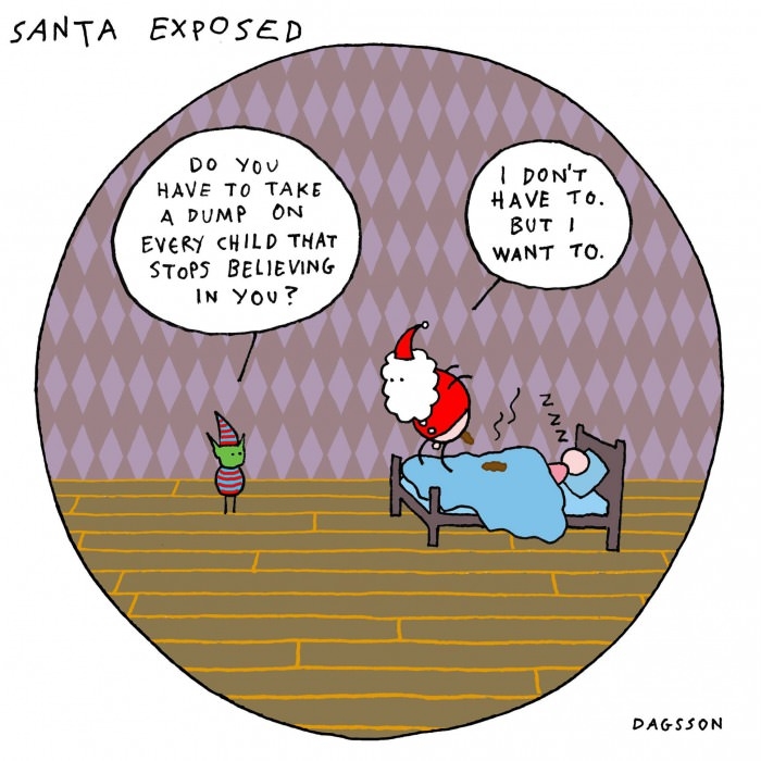 Santa exposed