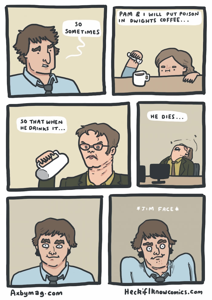 Jim and Pam are too cute