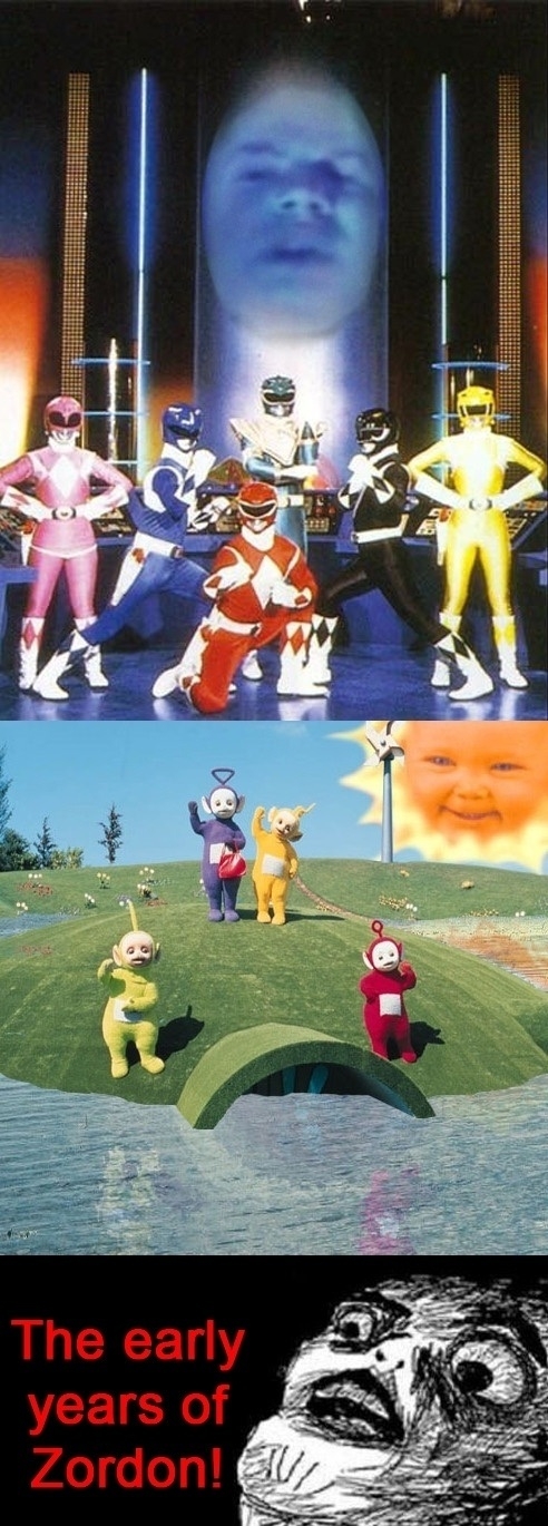 The early years of Zordon
